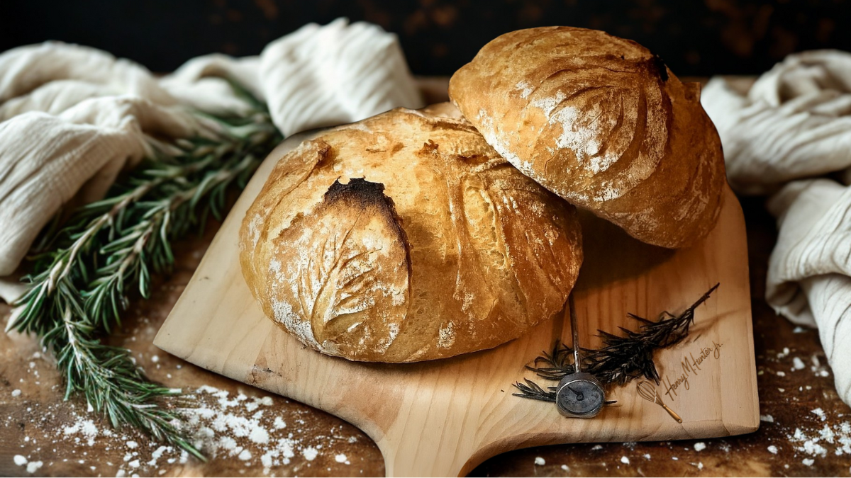Rosemary, Garlic & Parmesan Sourdough