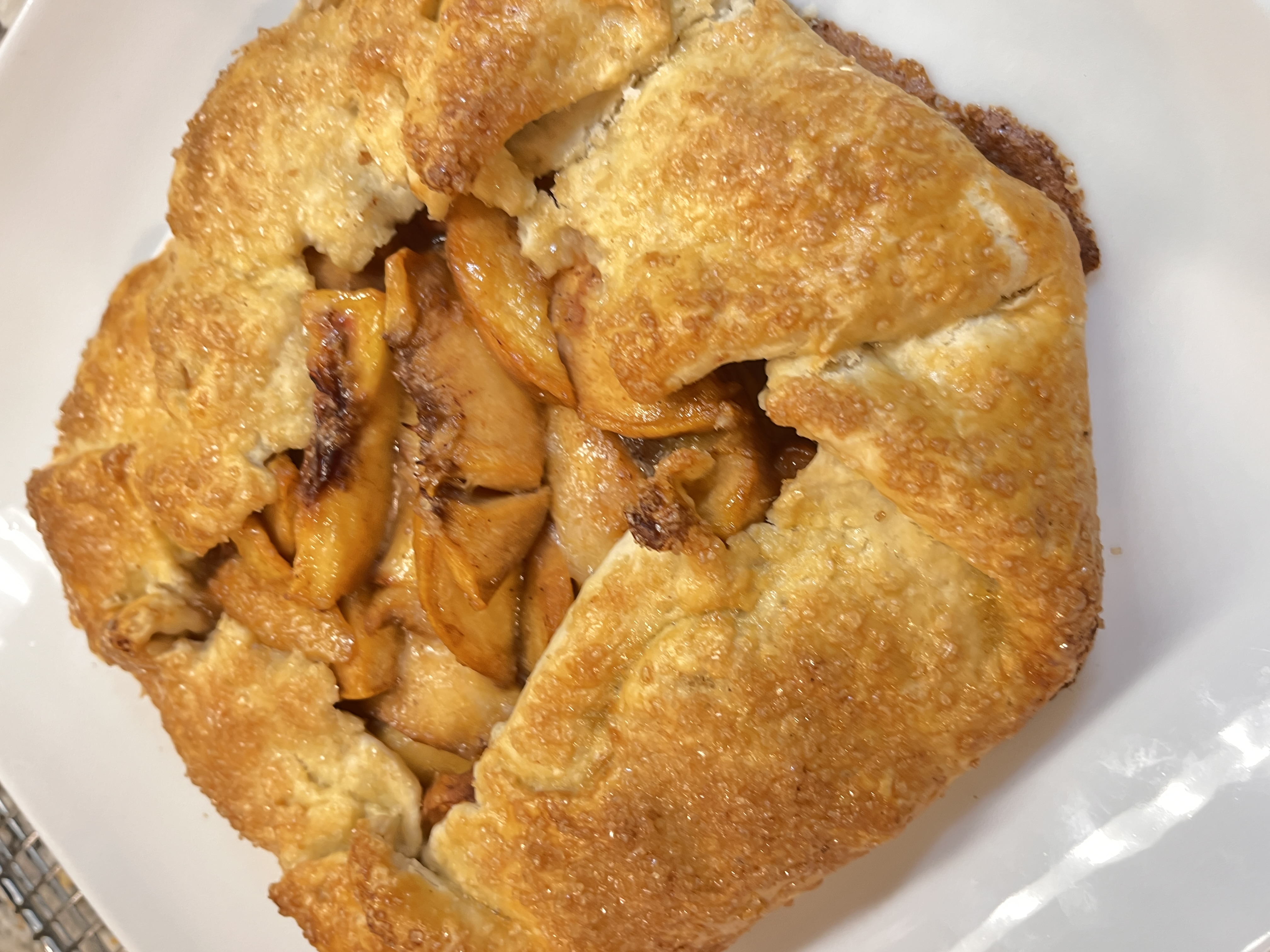 Rustic Peach Galette